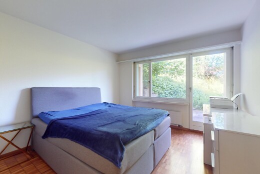 zimmer / schlafzimmer mit natural light, natürliches licht, inside property, drywall, und gipskartonwand