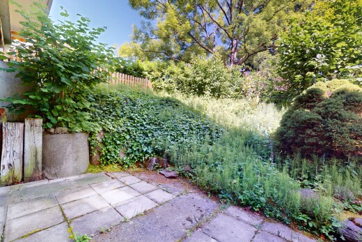 garten mit from property, zaun, und day time