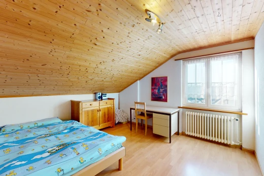 room / bedroom featuring wood ceiling, radiator heating unit, light hardwood / wood-style floors, and vaulted ceiling