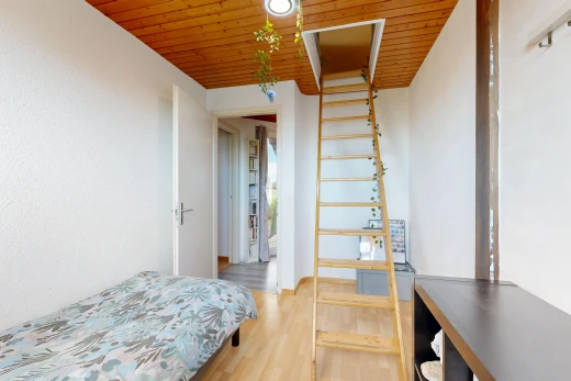 room / bedroom featuring wood ceiling and light wood finished floors