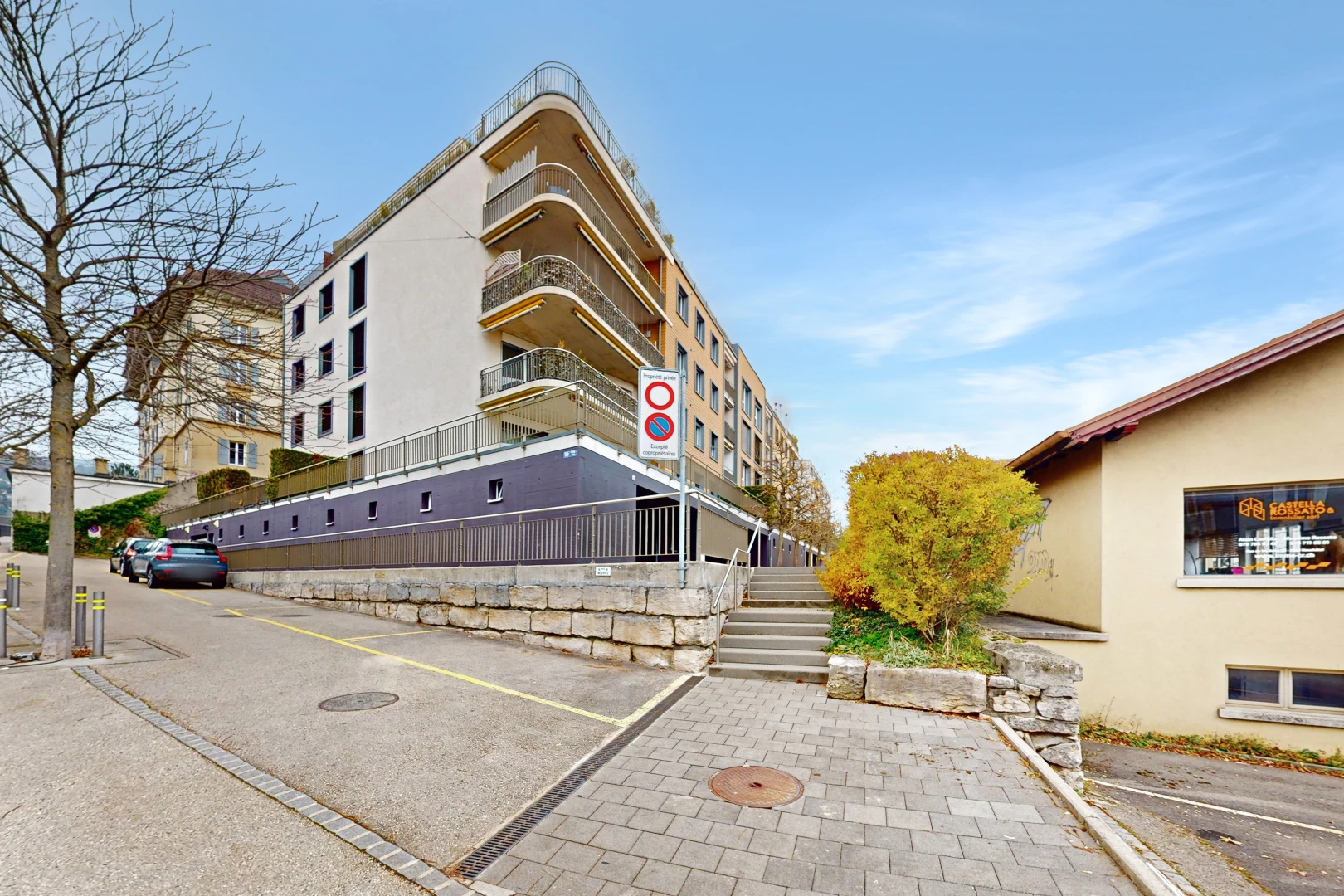 extérieur du bâtiment