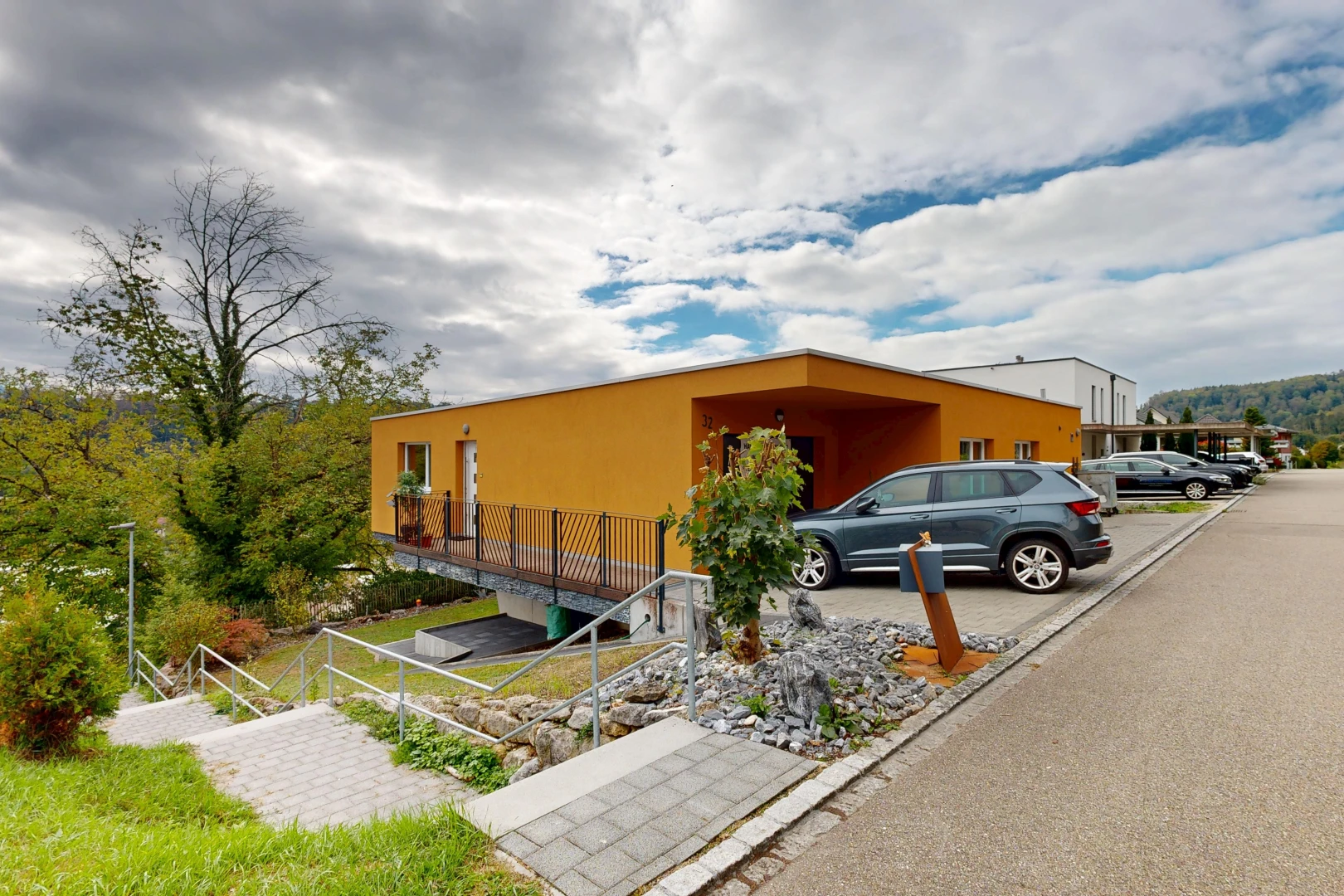 view of home featuring stucco siding