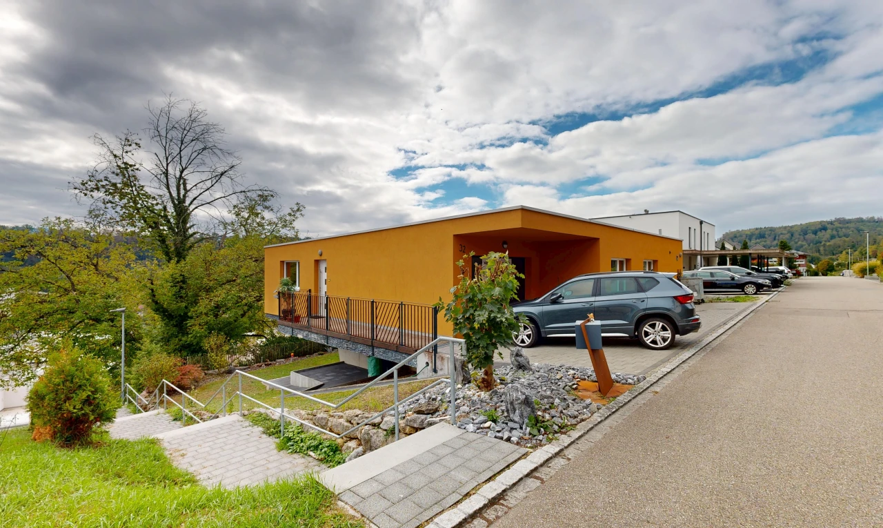 view of home featuring stucco siding