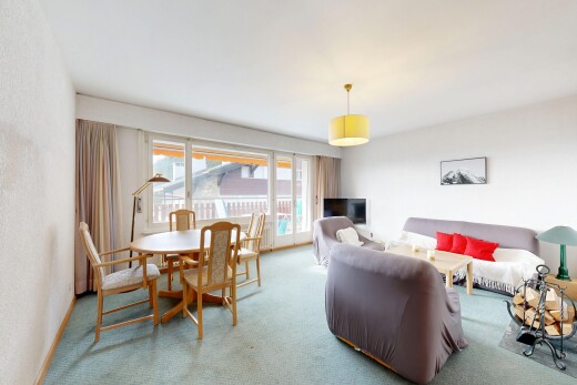 salon / salle à manger avec natural light, lumière naturelle, inside property, télévision, et carpet