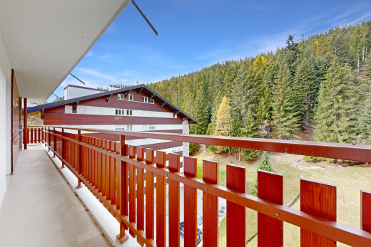 balcon avec balcon, vue sur la forêt, forest view, day time, et from property