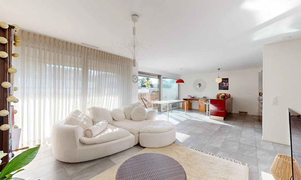view of living area