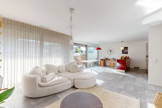 view of living area
