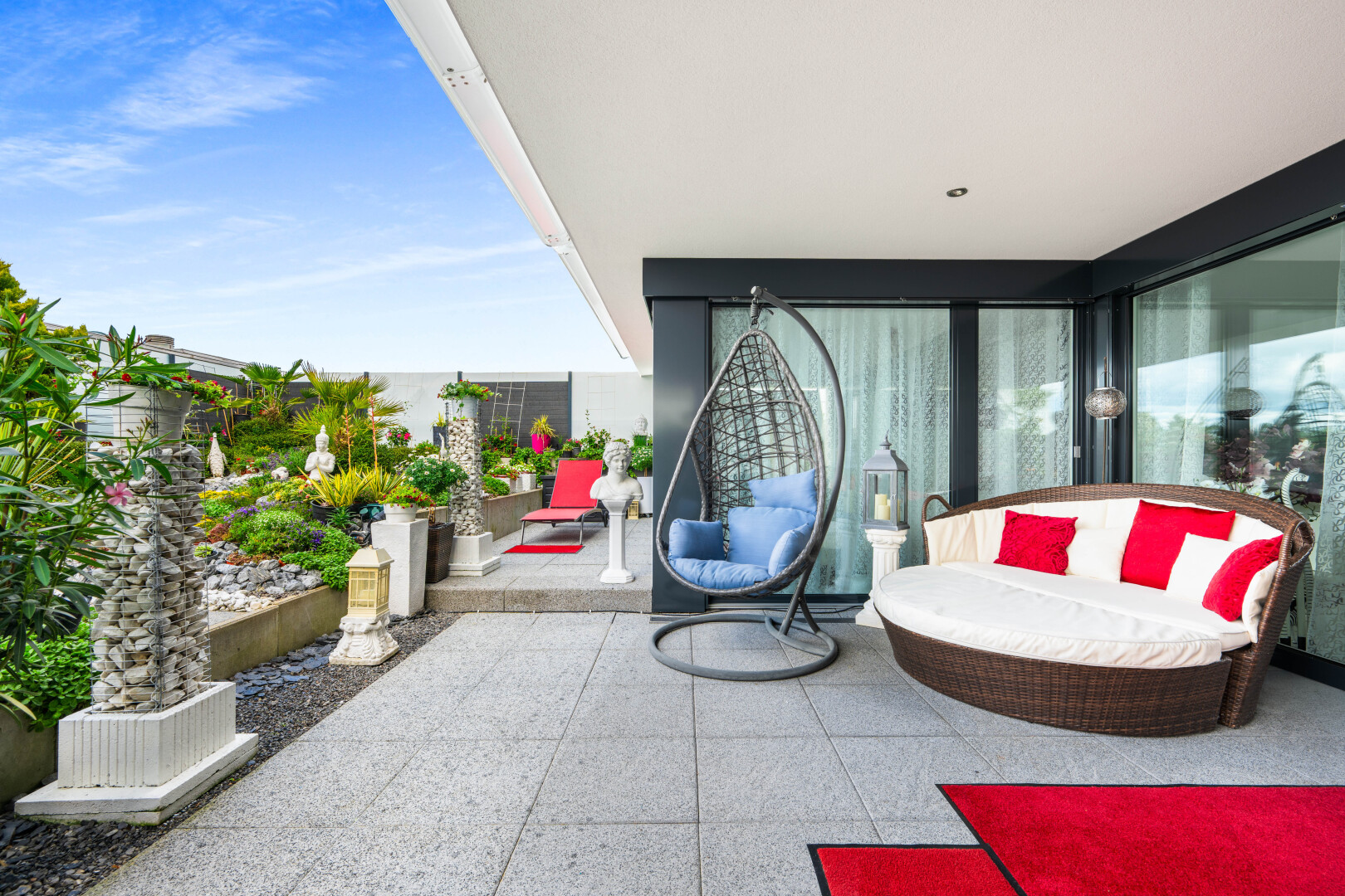 terrasse mit from property, terrasse, und day time