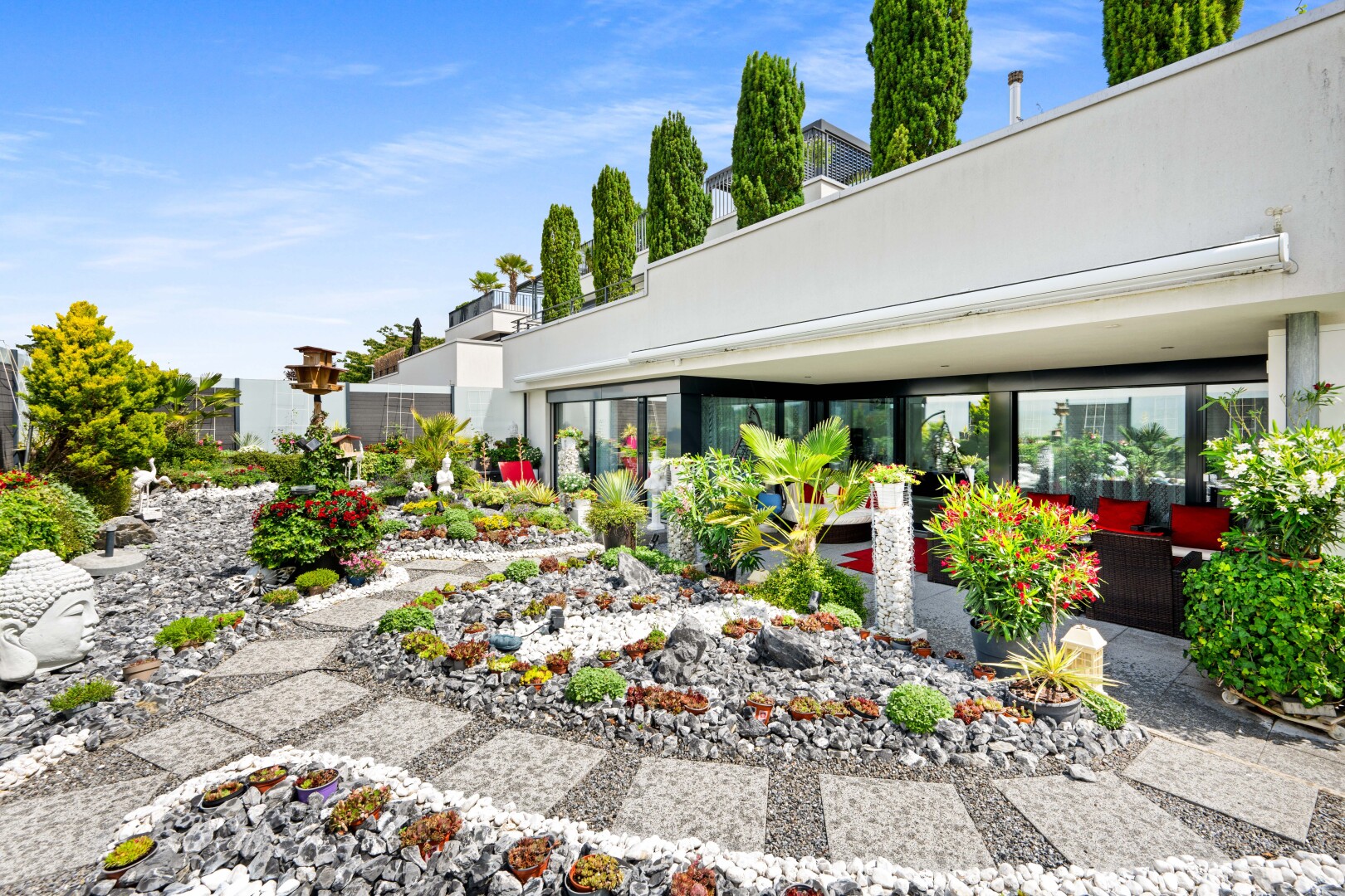 garten mit day time und from property