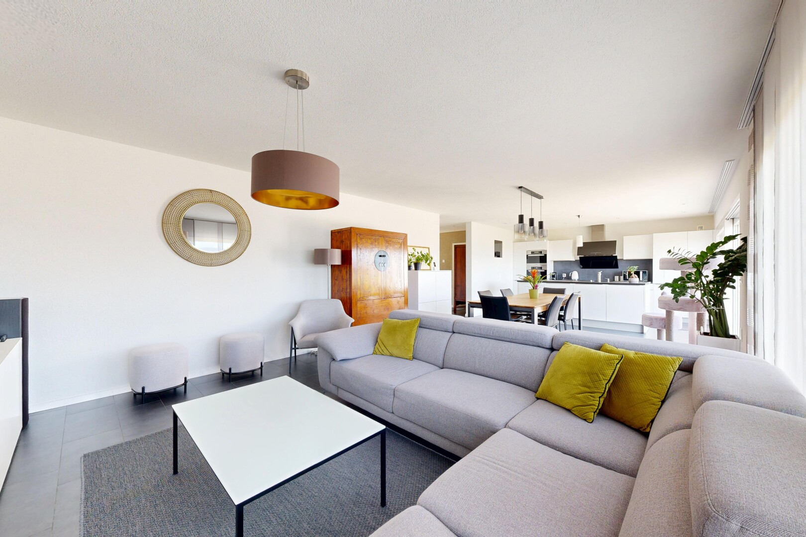 view of living area