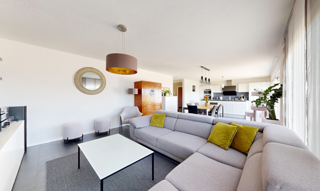 view of living area