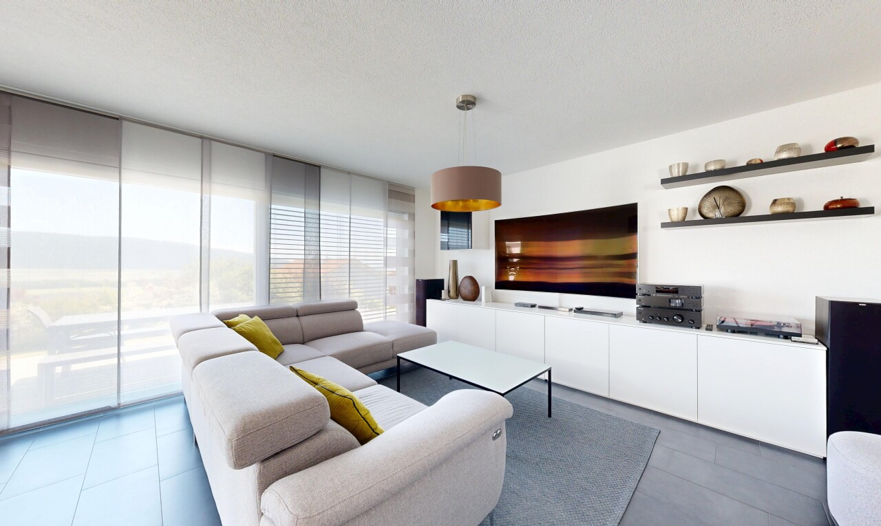 view of living area