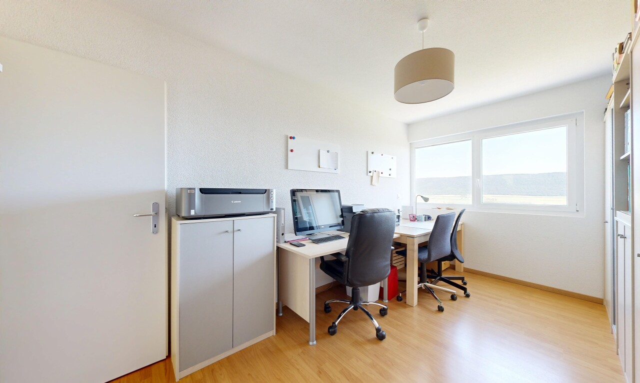 view of office area