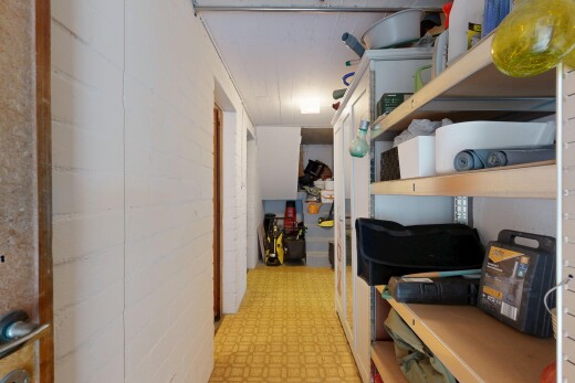 view of storage room