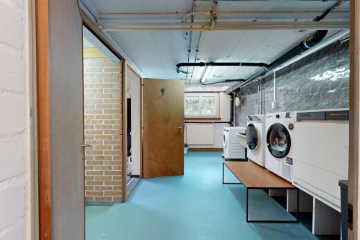 laundry room featuring washing machine and dryer