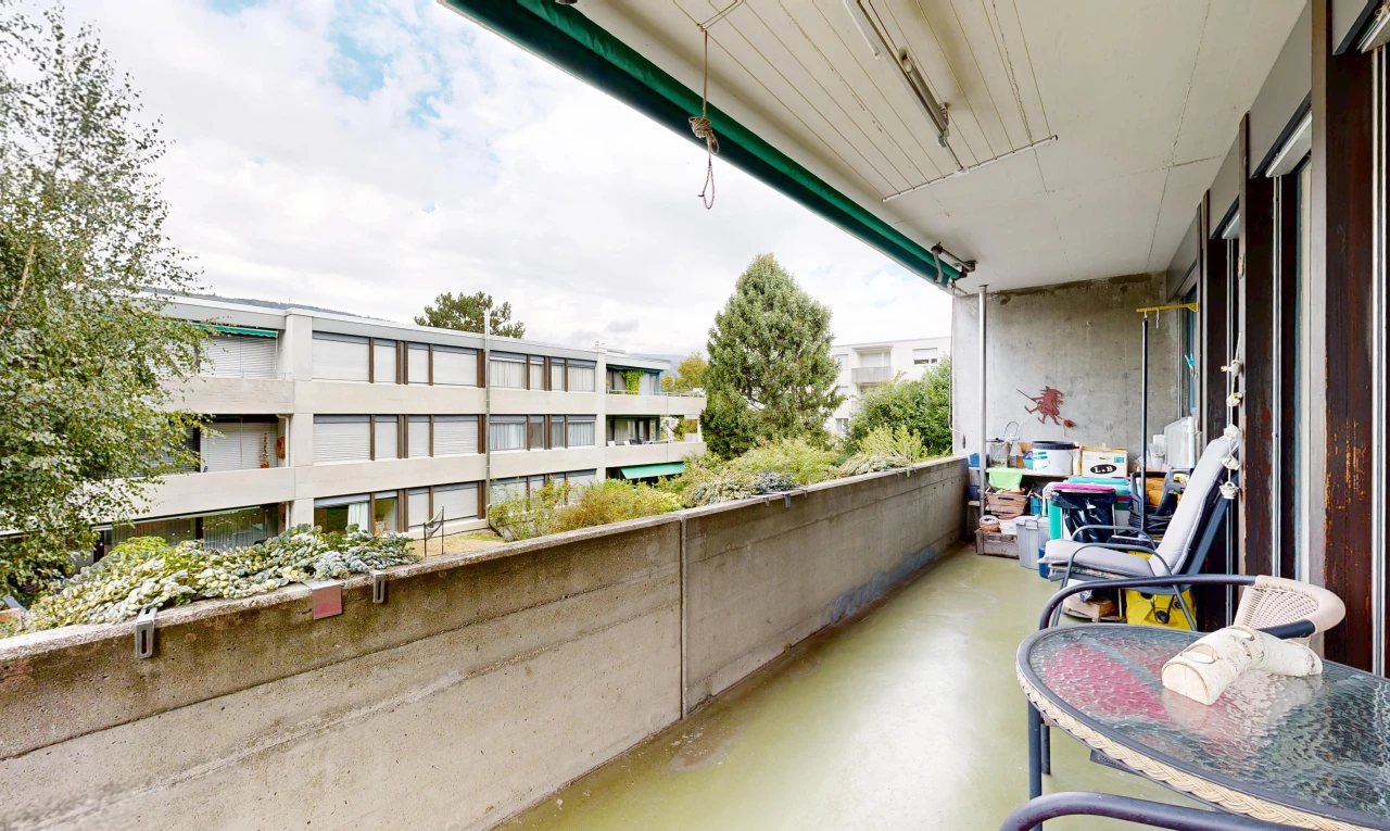 balcon avec balcon, view focus, from property, et apartment complex view