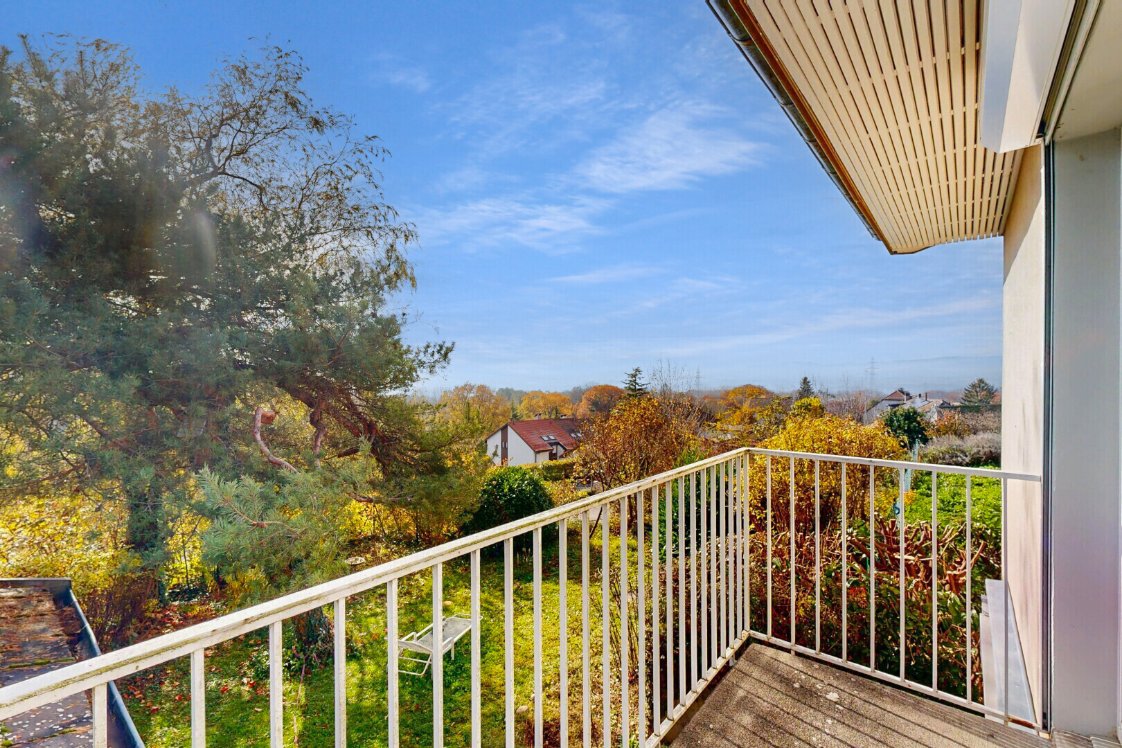 balkon mit from property, balkon, day time, woods view, und waldblick