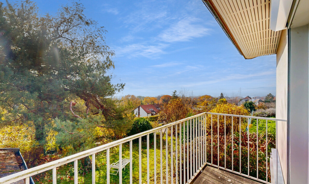 balkon mit from property, balkon, day time, woods view, und waldblick