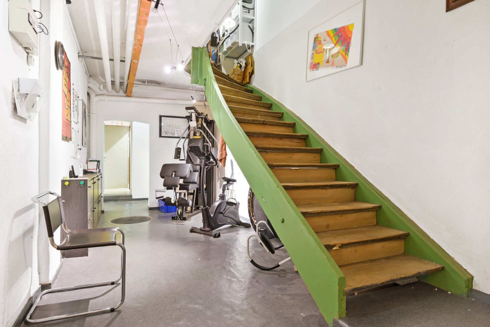 view of staircase