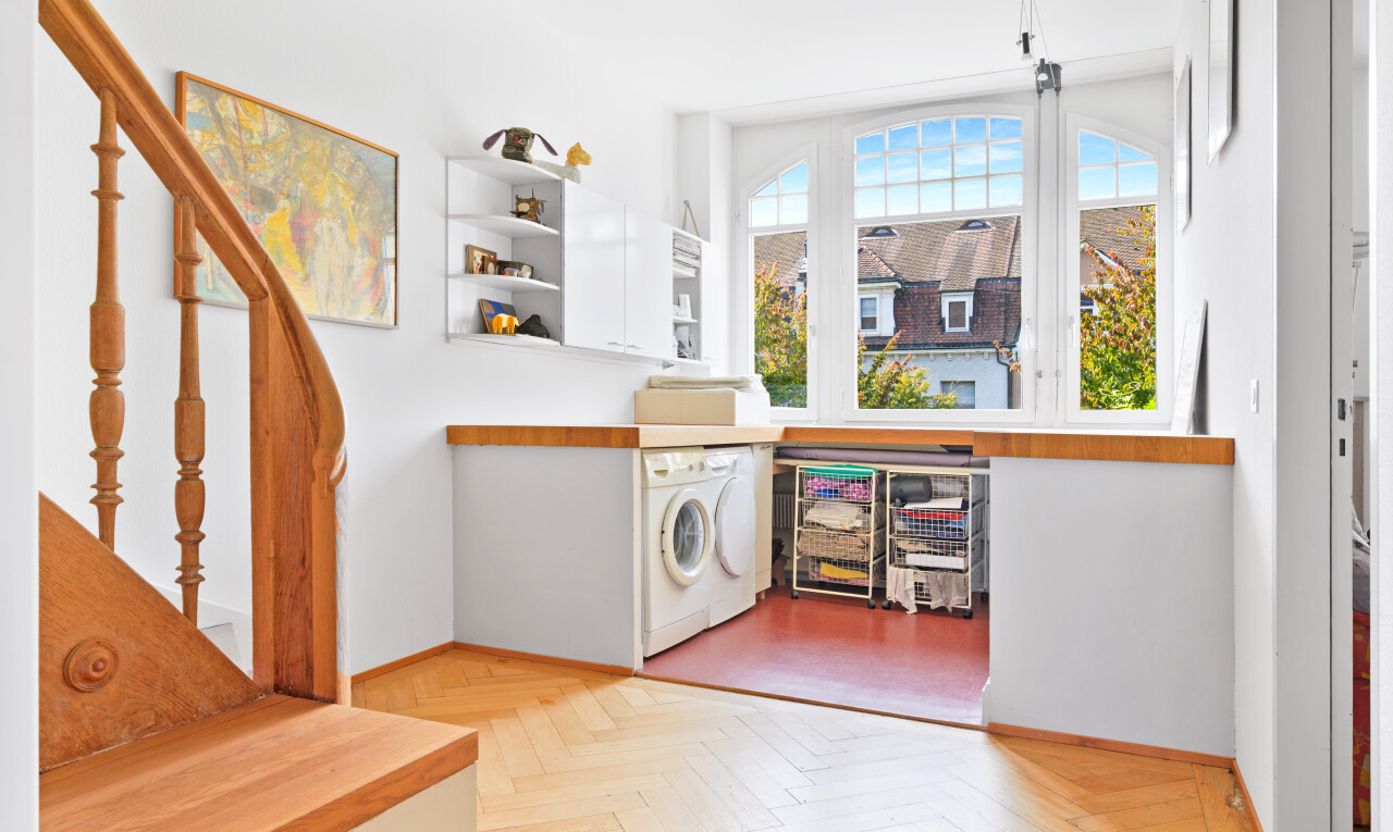 küche mit day time, inside property, parquet floor, natural light, und natürliches licht