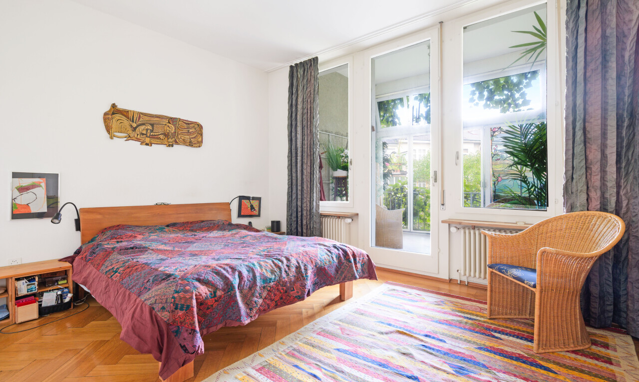 room with access to exterior and radiator