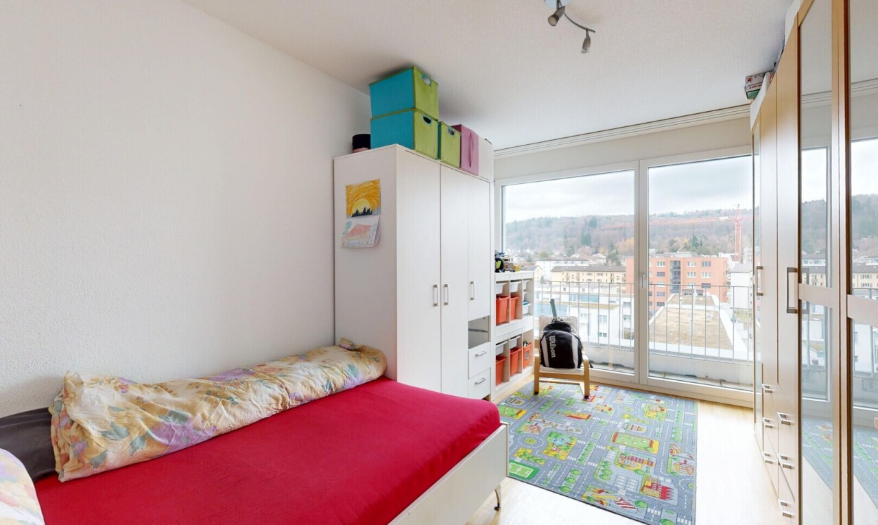 chambre avec inside property, lumière naturelle, natural light, cloison sèche, et drywall