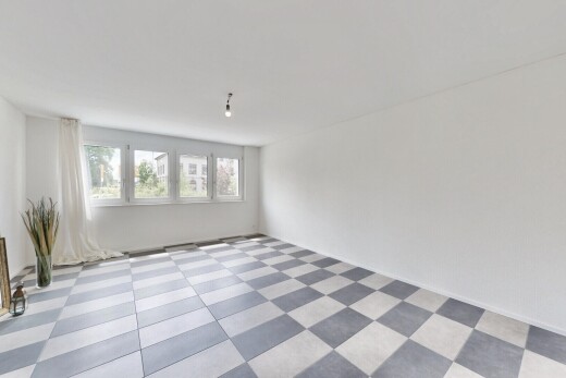 leerer raum mit natürliches licht, natural light, inside property, gipskartonwand, und drywall