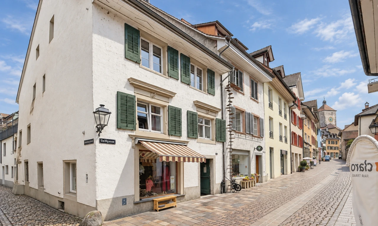 extérieur du bâtiment avec auvent et day time