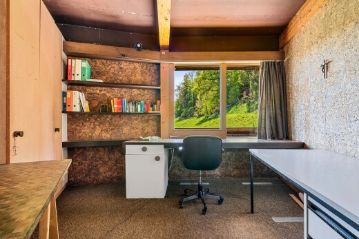 büro mit inside property, carpet, teppich, bürobereich, und natural light