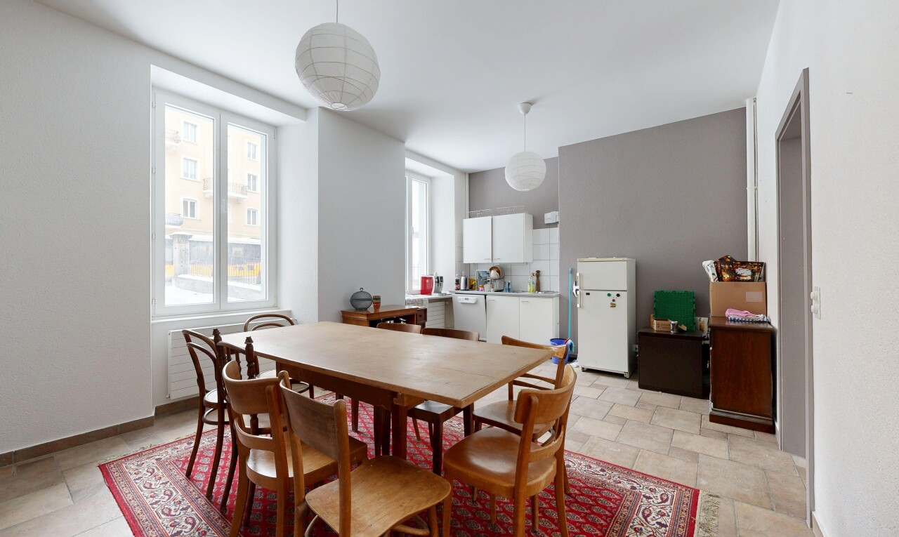 view of dining space