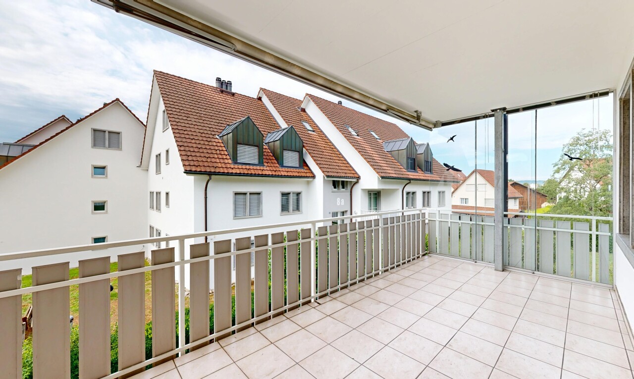 terrasse mit from property, view focus, und wintergarten