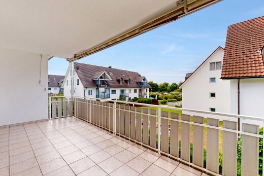 terrasse avec day time, balcon, from property, et view focus