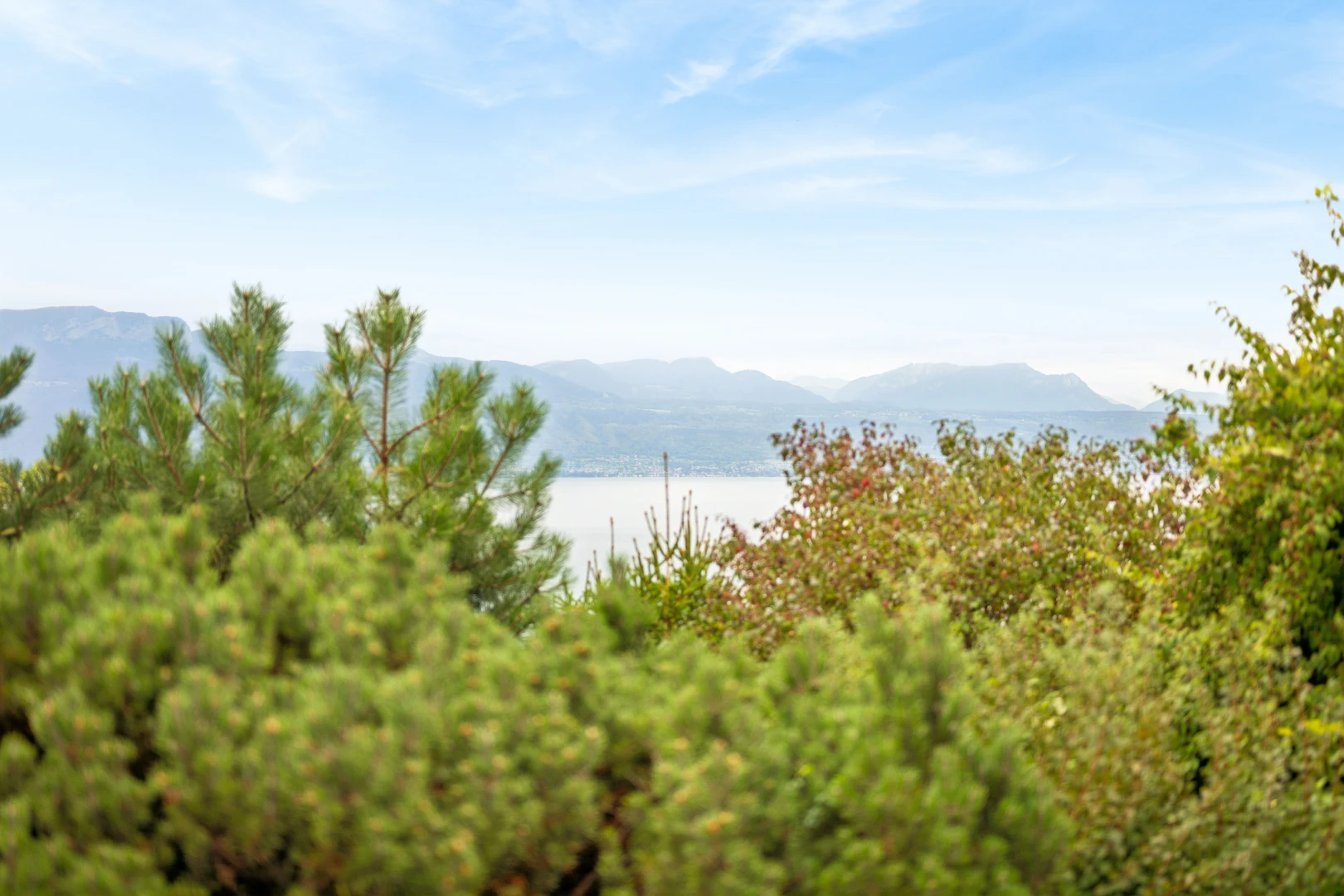 blick auf die berge mit water view, seesicht, und unknown
