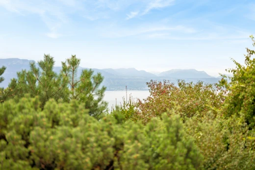 blick auf die berge mit water view, seesicht, und unknown