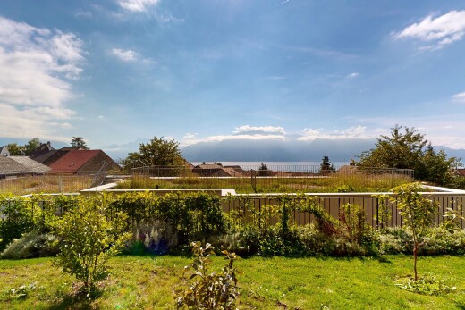 jardin avec day time, pelouse, from property, et clôture