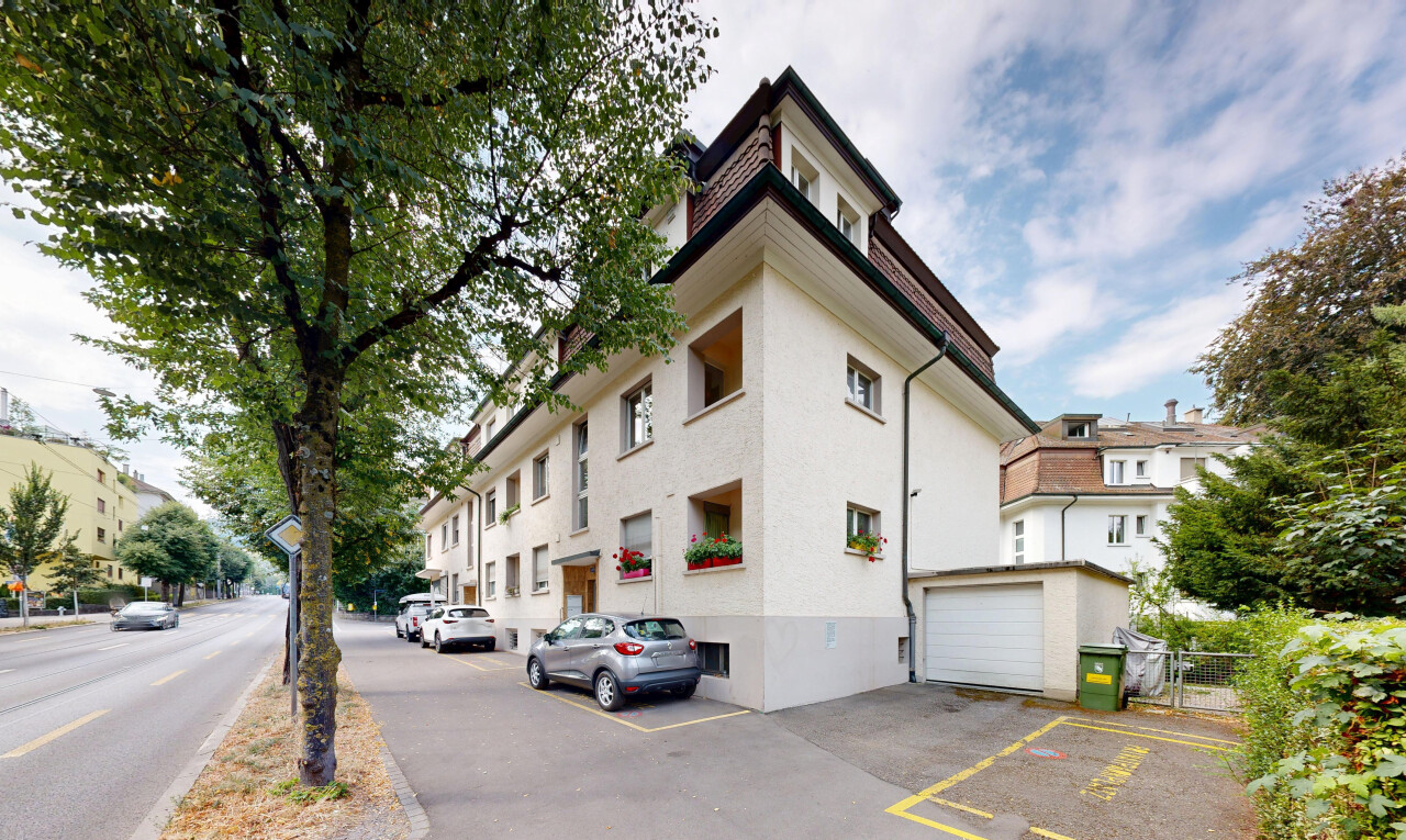außenansicht mit from community, day time, apartment complex view, und blick auf wohnanlage
