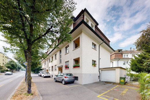 außenansicht mit from community, day time, apartment complex view, und blick auf wohnanlage