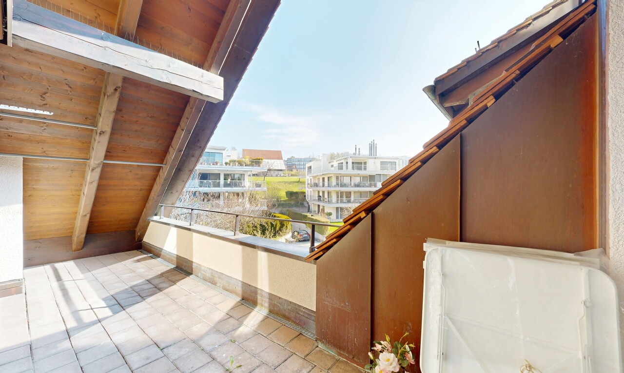 terrasse mit day time, from property, und balkon