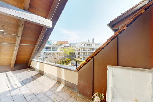 terrasse avec day time, from property, et balcon