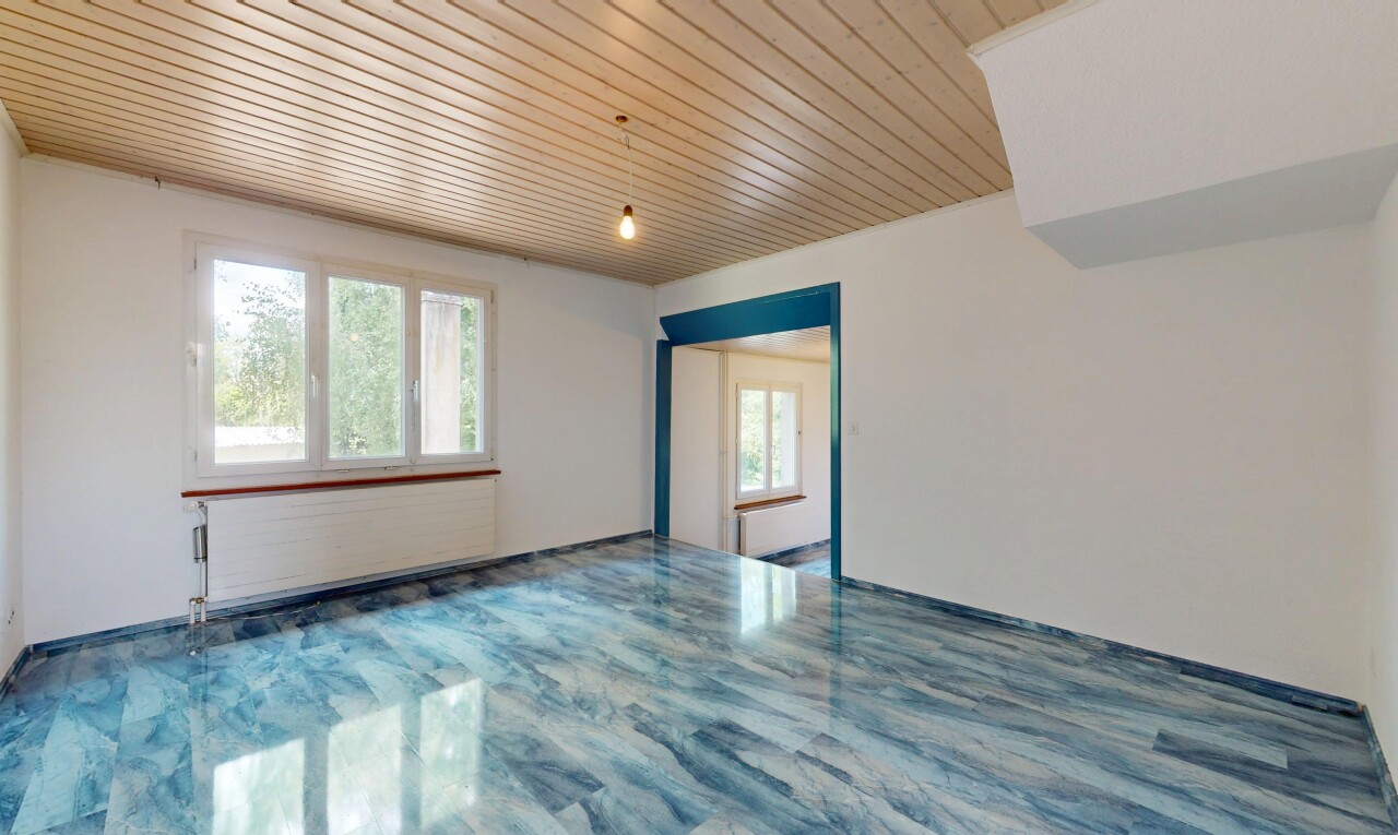 pièce vide avec lumière naturelle, natural light, inside property, cloison sèche, et drywall