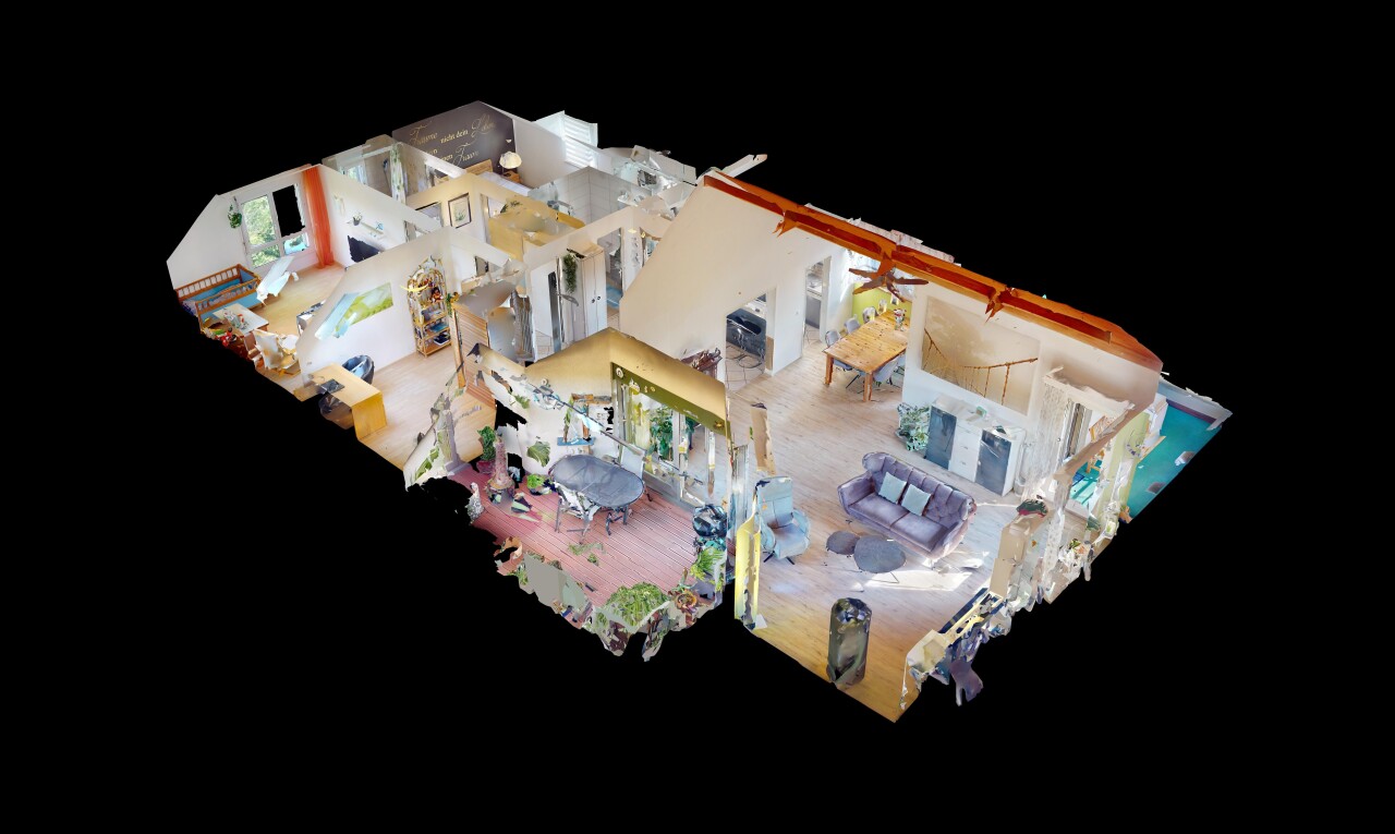 plan d'étage 3d