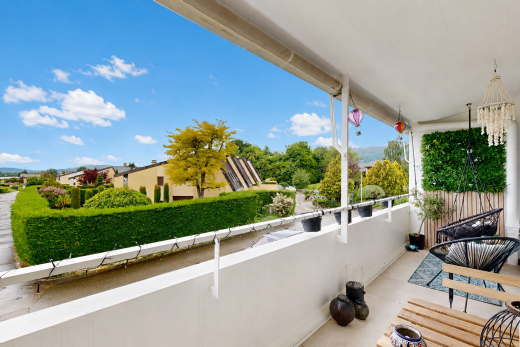 balkon mit day time und wintergarten