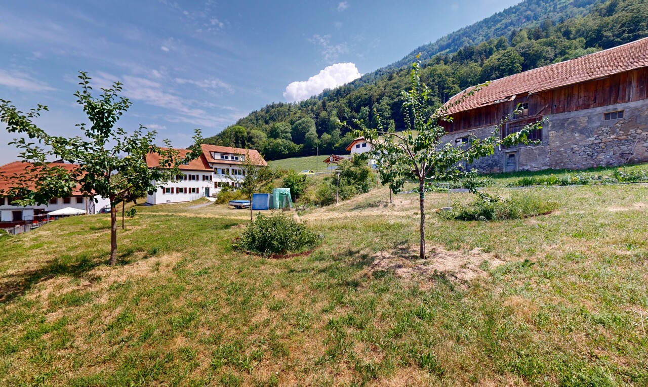 view of mountain background