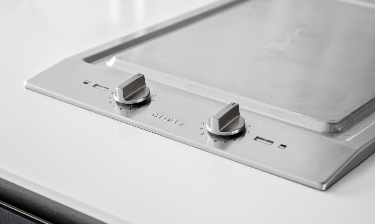 détails avec plaque de cuisson et interior