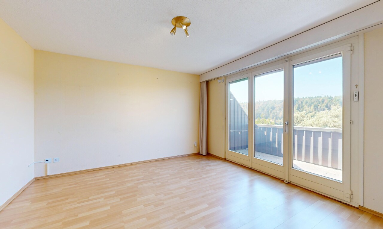 leerer raum mit wood finish floor, holzfußboden, drywall, gipskartonwand, und inside property