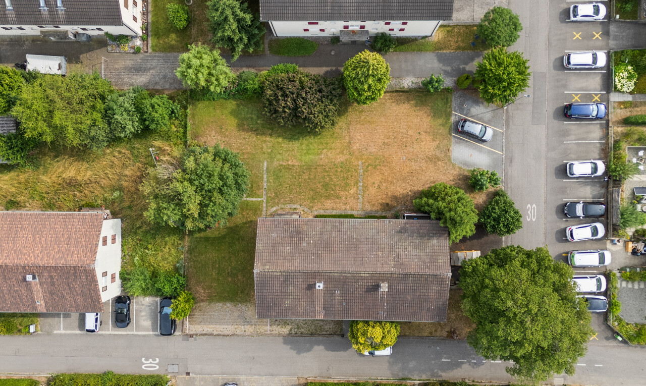 außenansicht mit aerial view
