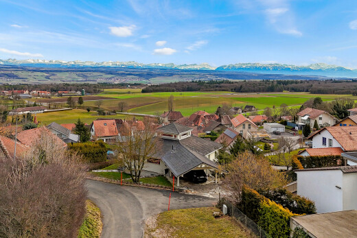blick auf die berge mit wohngebietblick, residential view, day time, blick auf die berge, und mountain view