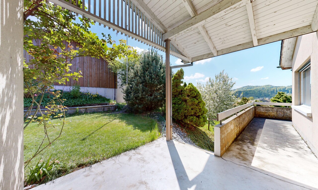 terrasse avec pelouse, day time, from property, et terrasse