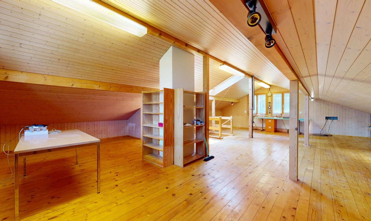 leerer raum mit hardwood floor, holzdecke, wood ceiling, holzfußboden, und wood finish floor
