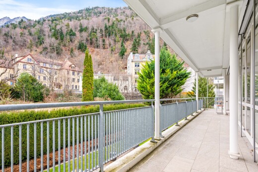 balkon mit balkon, day time, blick auf die berge, und mountain view